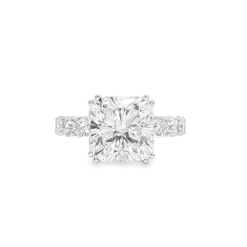 Eternity Diamond Engagement Ring Set 68942