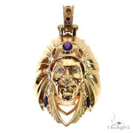 Tribal Indian Head Pendant 68966 - Image 1