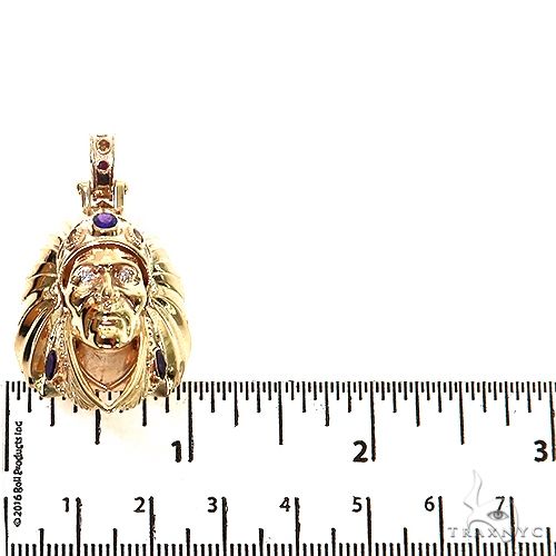 Tribal Indian Head Pendant 68966 - Image 5