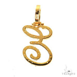 Small Diamond Script Letter Charm 68995 - Image 3