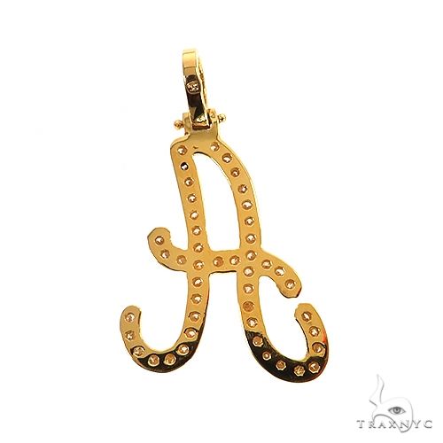 Diamond Script Letter Charm 68996 - Image 3