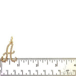 Diamond Script Letter Charm 68996 - Image 5