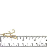 Diamond Script Letter Charm 68996 - Image 6
