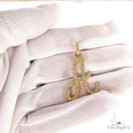 Diamond Script Letter Charm 68996 - Image 7