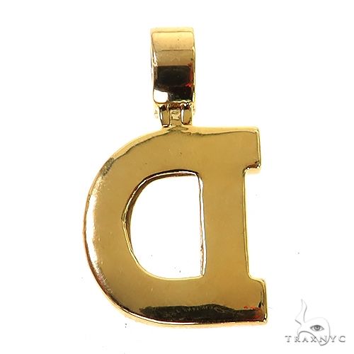 Time Numeral Initial Diamond Pendant 68997 - Image 3
