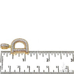 Time Numeral Initial Diamond Pendant 68997 - Image 6