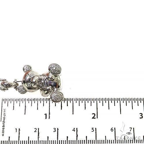 Trax Teddy Bear Diamond Pendant .925 Silver Set 69019 | TraxNYC