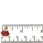 Scarlet Bloom Flower Earrings Large 69030 - Image 5