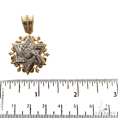 Diamond David Star Pendant 69057 - Image 4
