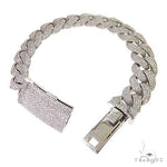 Miami Cuban Diamond Bracelete 69085 - Image 2