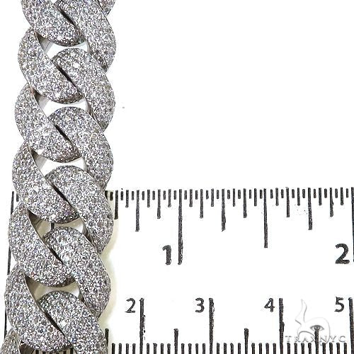 Miami Cuban Diamond Bracelete 69085 - Image 5