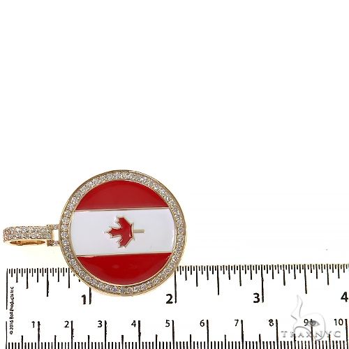 Canada Flag Diamond Frame Pendant 69161 - Image 6