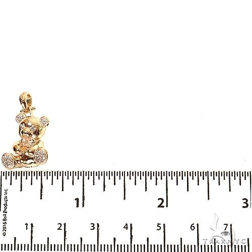 Mini Trax Teddy Bear Diamond Pendant 69450 - Image 4