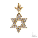 Star Of David Diamond Pendant Mini 69554 - Image 1