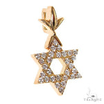Star Of David Diamond Pendant Mini 69554 - Image 2