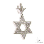 Star Of David Diamond Pendant Small 69555 - Image 2