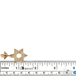 Star Of David Diamond Pendant Large 69556 - Image 6