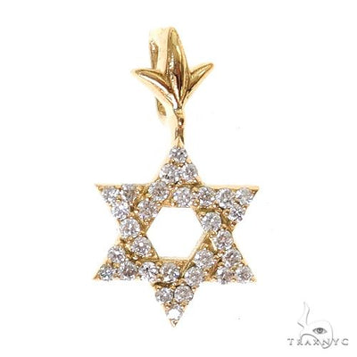 Star Of David Diamond Pendant Mini 69557 - Image 1