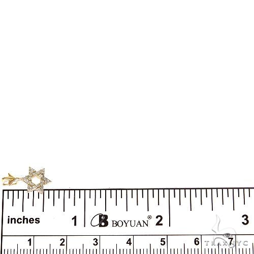 Star Of David Diamond Pendant Mini 69557 - Image 6