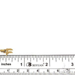 18K Gold Chai Pendant Mini 69587 - Image 5