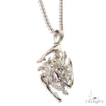 .925 Silver Sicilian Flag With Medusa Face Pendant Set 69596 - Image 2