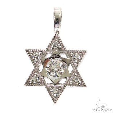 Star Of David Diamond Pendant 69605 - Image 1