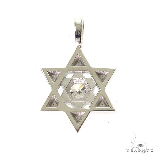 Star Of David Diamond Pendant 69605 - Image 4