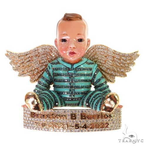 3D Angel Baby Memorial Pendant 69634 - Image 1