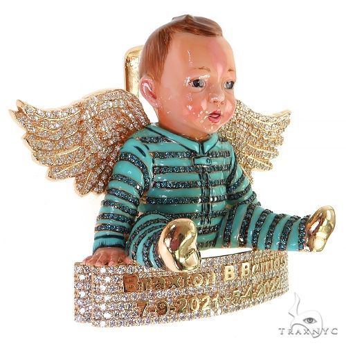 3D Angel Baby Memorial Pendant 69634 - Image 2