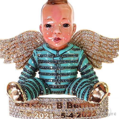 3D Angel Baby Memorial Pendant 69634 - Image 3