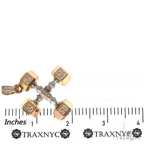 Dumbbells Barbells Fitness Pendant 69688 - Image 6