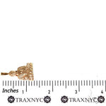 14K Gold Buddha Pendant 69689 - Image 6