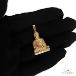 14K Gold Buddha Pendant 69689 - Image 7