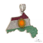 Kurdish Flag Pendant 69690 - Image 2