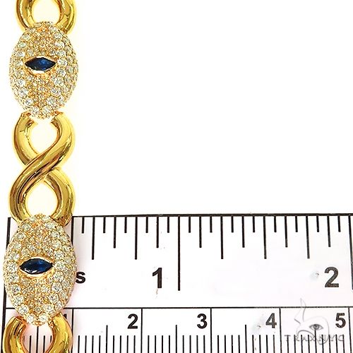 Evil Eye Infinity Diamond Bracelet 69697 - Image 5