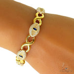 Evil Eye Infinity Diamond Bracelet 69697 - Image 6