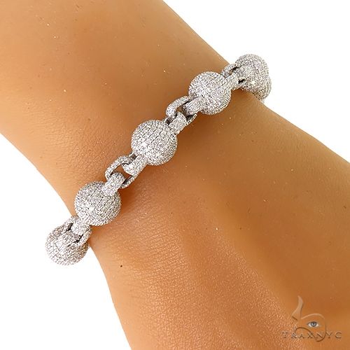 Diamond Ball Bracelet 69701 – TraxNYC