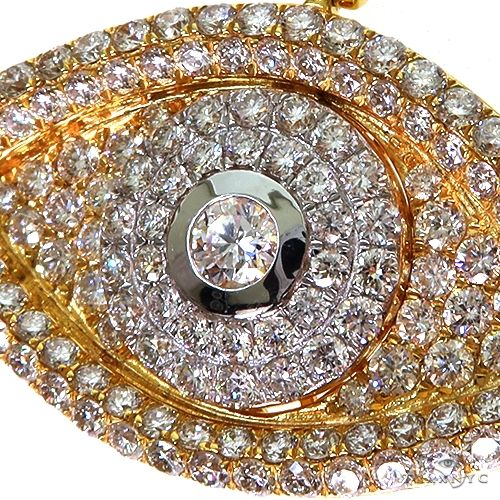 Diamond Evil Eye Pendant 69711 - Image 3
