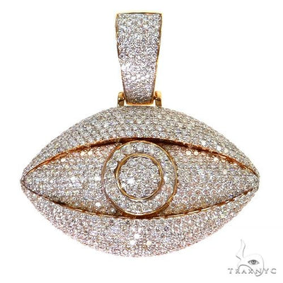 Diamond Evil Eye Pendant 69712 - Image 1