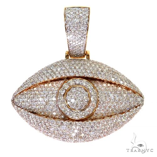 Diamond Evil Eye Pendant 69712 - Image 1