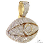 Diamond Evil Eye Pendant 69712 - Image 2