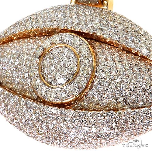 Diamond Evil Eye Pendant 69712 - Image 3
