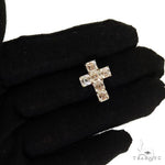 Asscher Cut Diamond Cross Pendant 69714 - Image 7