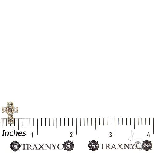 Asscher Cut Diamond Cross Pendant 69715 - Image 5