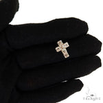 Asscher Cut Diamond Cross Pendant 69715 - Image 7