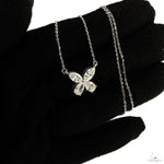 Diamond Butterfly Necklace (Lab) 69781 - Image 7