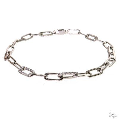 Paperclip Diamond Bracelet 69792 - Image 1