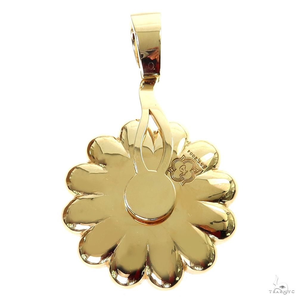Custom Made Spinning Murakami Flower Pendant 69830 | TraxNYC
