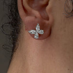 Diamond Butterfly Earrings (Lab) 69832 - Image 16