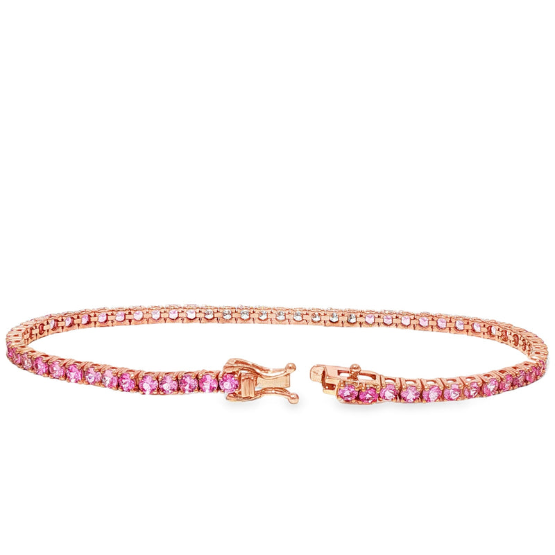 Diamond Blossom Tennis Bracelet 69886